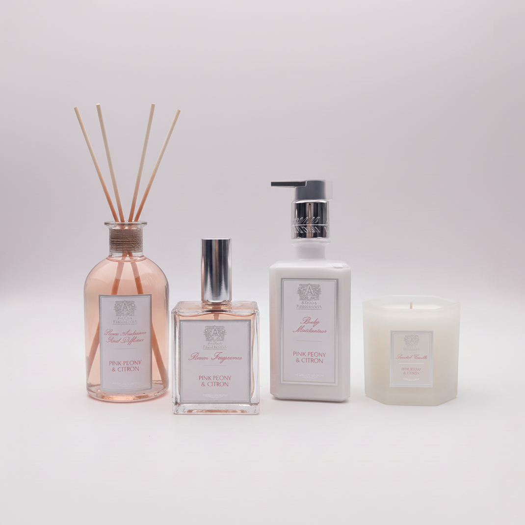 Pink Peony& Citron Home Fragrance By Antica Farmacista – Atelier SEY