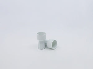 White Porcelain Octagon High-stand Shot