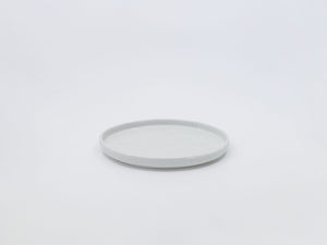 Snowflake Oval Plate White S(W 7.5")