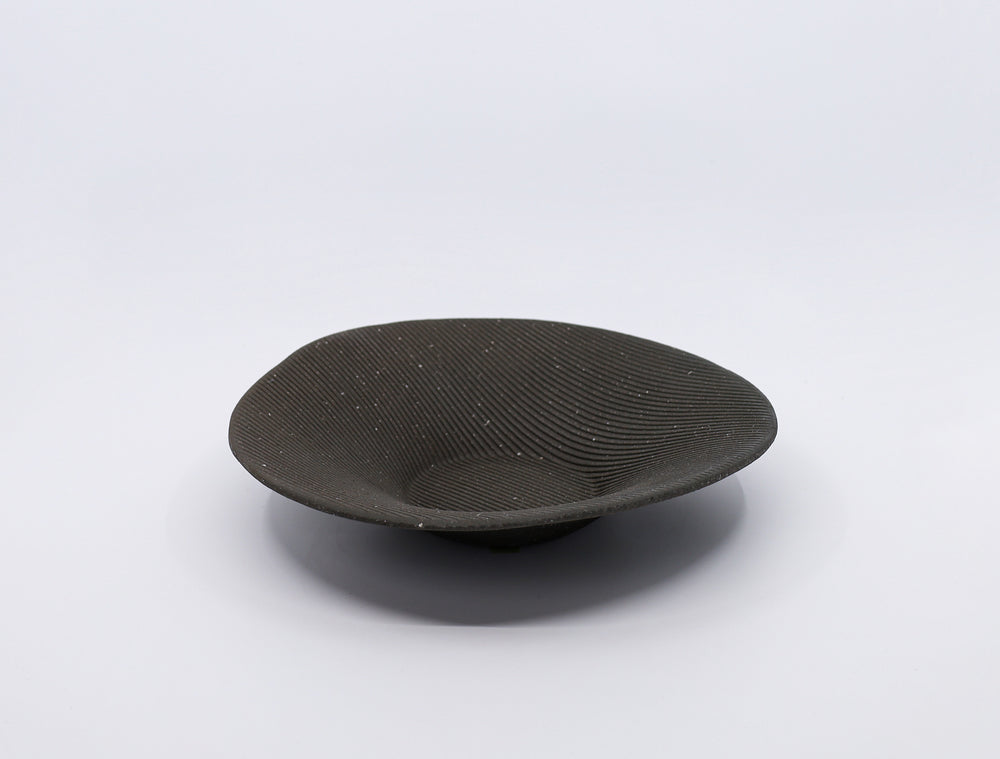 Tera Pasta Bowl Black M(ø 9.4")